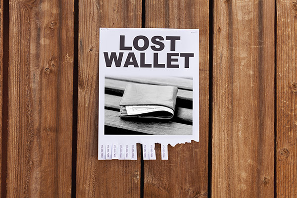 Lost Wallet? Don't Panic, We Can Help